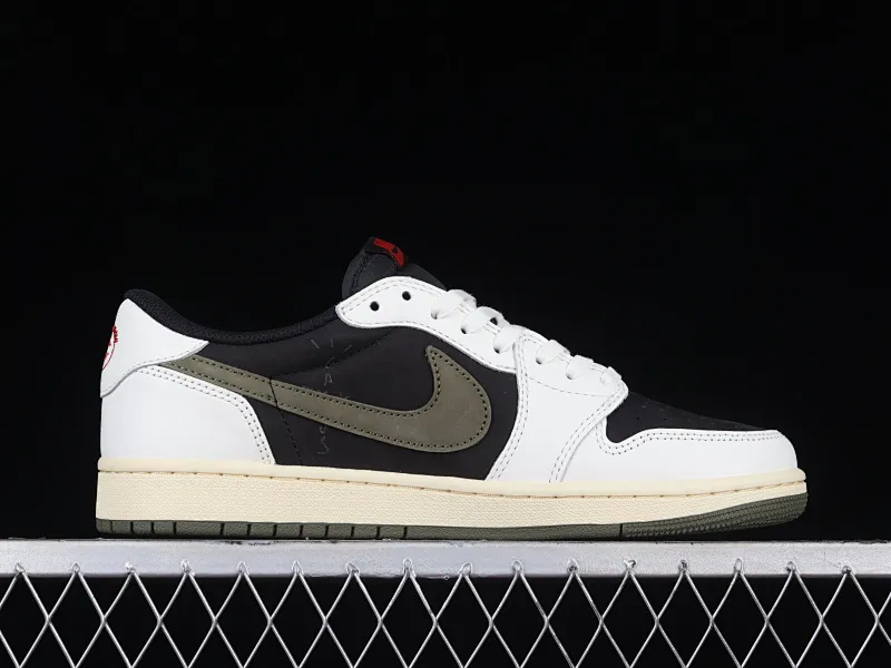 All Categories Air Jordan Jordan Series Basketball Shoes Air Jordan 1 Low Foreign Trade Version Travis Scott x Air Jordan 1 Low OG AJ1 Joe 1 Joint Undercut DZ4137-106